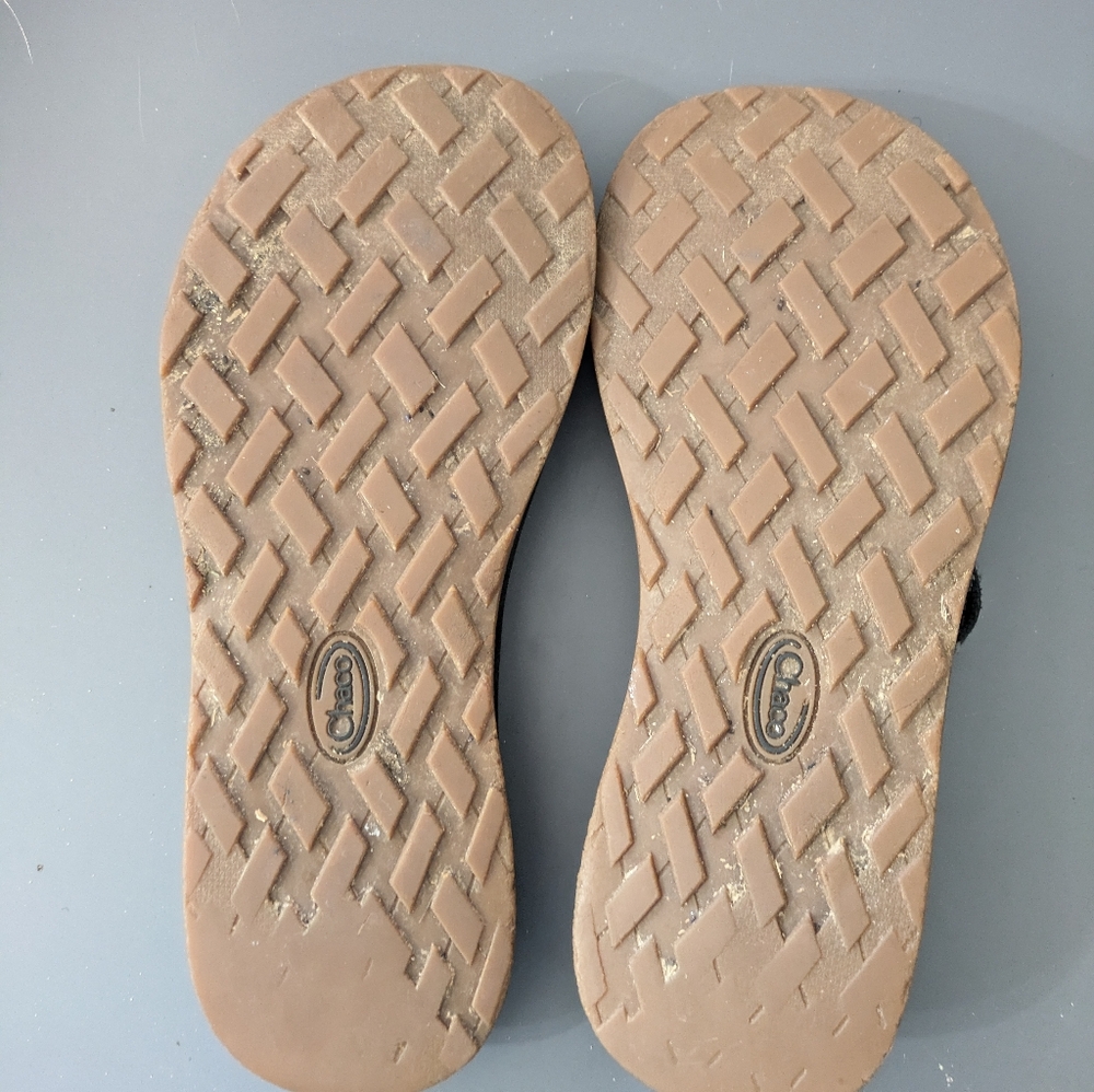 Chaco Black Playa Pro Flip Flops Men's Size 12****See Description - Picture 9 of 12